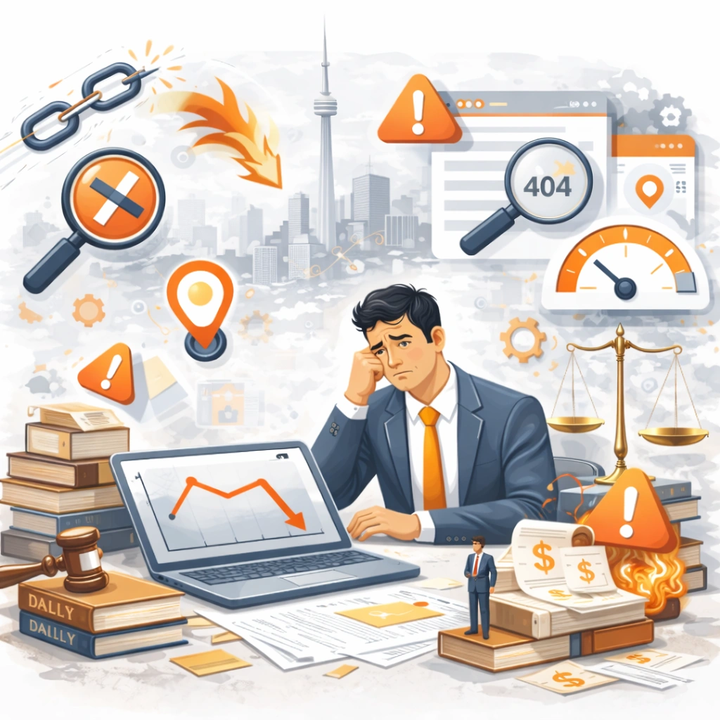 Common SEO Mistakes for Family & Divorce Law Firms in Toronto